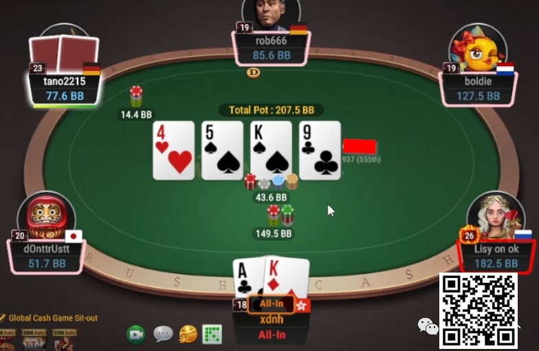 【WPT扑克】牌局分析：size缩水=范围受限
