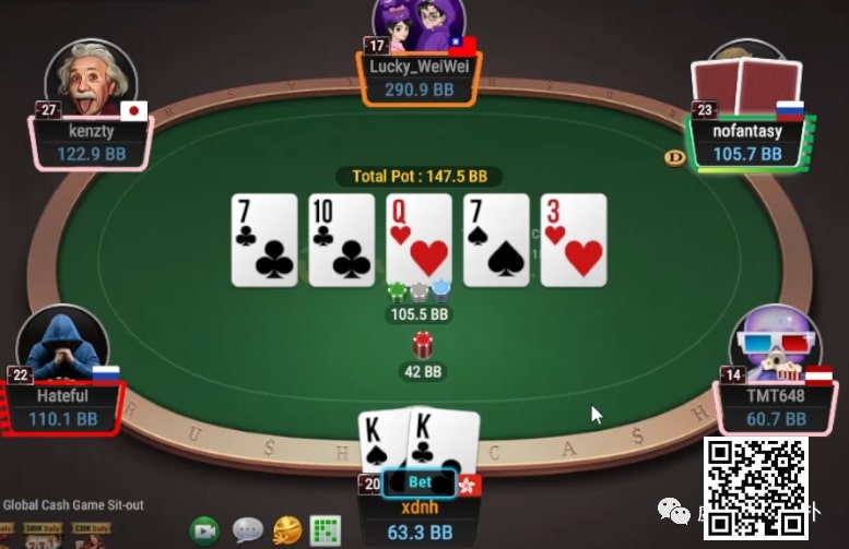 【WPT扑克】牌局分析：给nit度身定制的size
