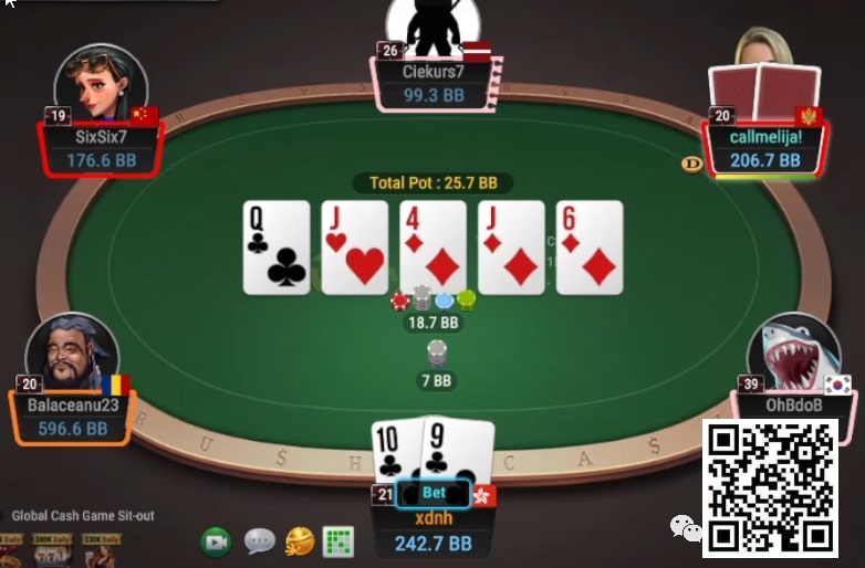 【WPT扑克】牌局分析：cbet重注，转牌check大多是纸老虎