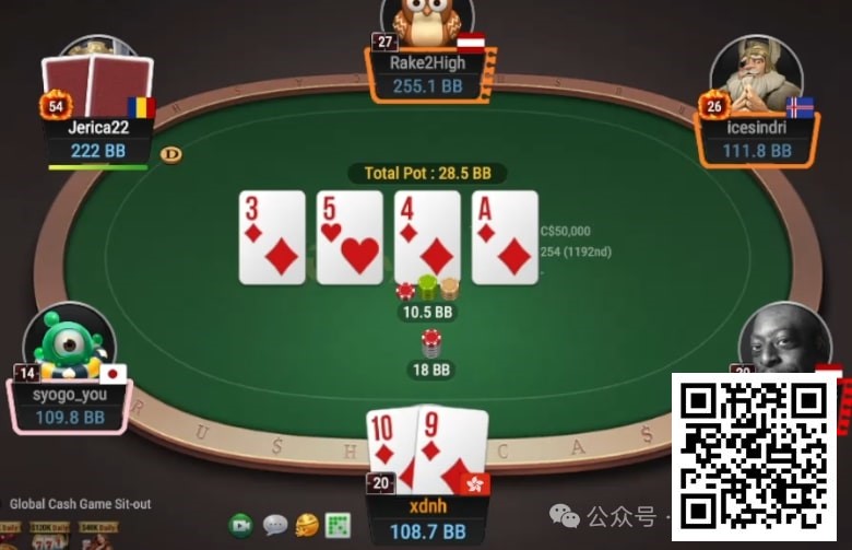 【WPT扑克】牌局分析：连续超池拿鱼的价值