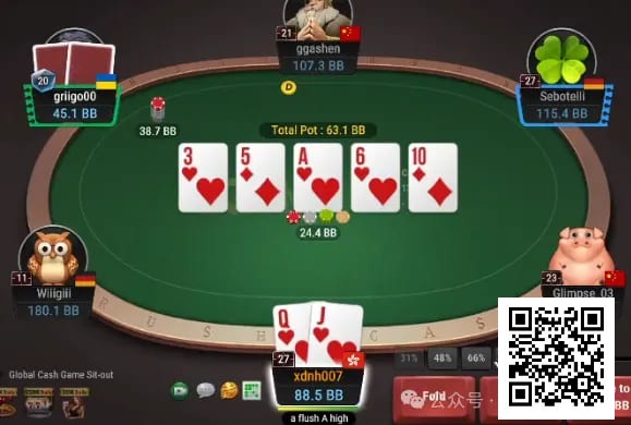 【WPT扑克】牌局分析：他敢这么嚣张，就是因为大家check范围太弱了