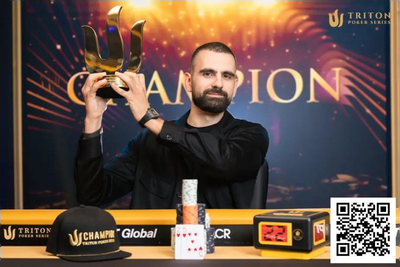 【WPT扑克】Triton黑山站速递5|地产老板Pavicevic国庆日登顶$200K邀请赛，丁彪Tony王佐张宇晋级$100K主赛D2