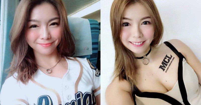 球場上的活力甜心「布孟璇」，熱情笑容帶給你陽光般的溫暖！