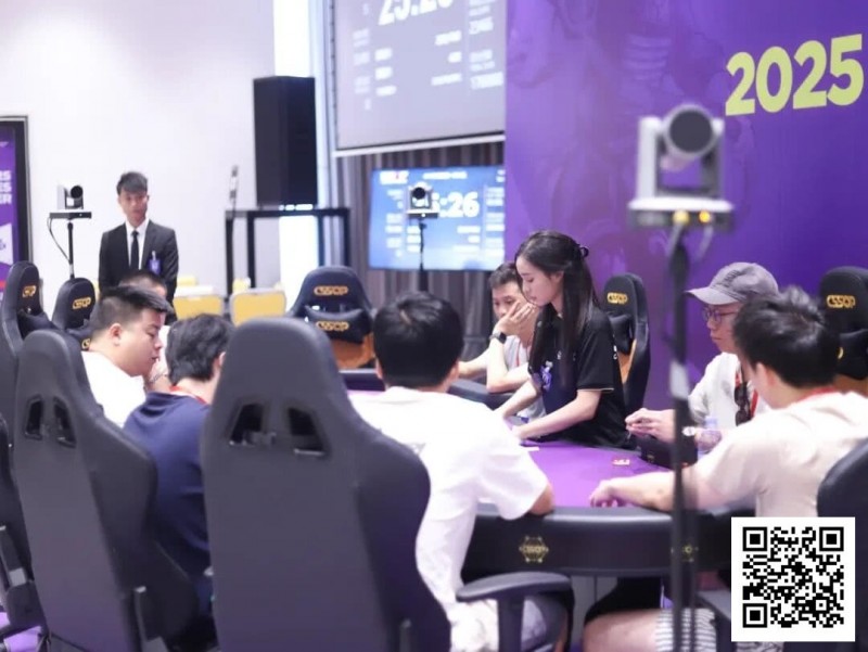 【WPT扑克】CSOP潮汕杯 | 开幕赛195人参赛29人晋级 林鑫/杨丹领跑A/B组