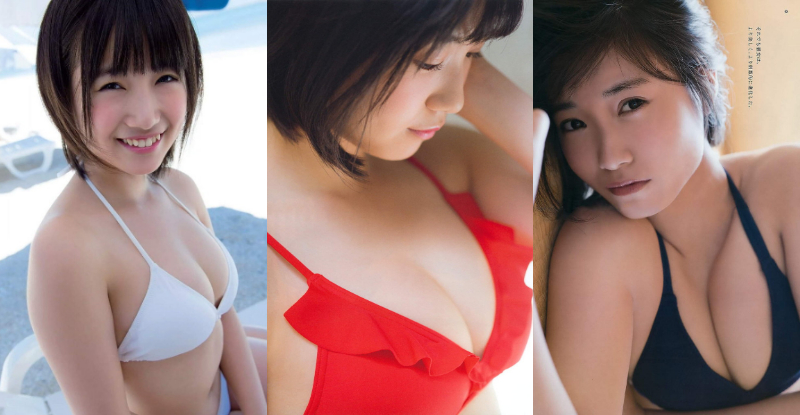 根本過度發育！19歲女偶像成長為「性感女人」　美乳也一起長大了！