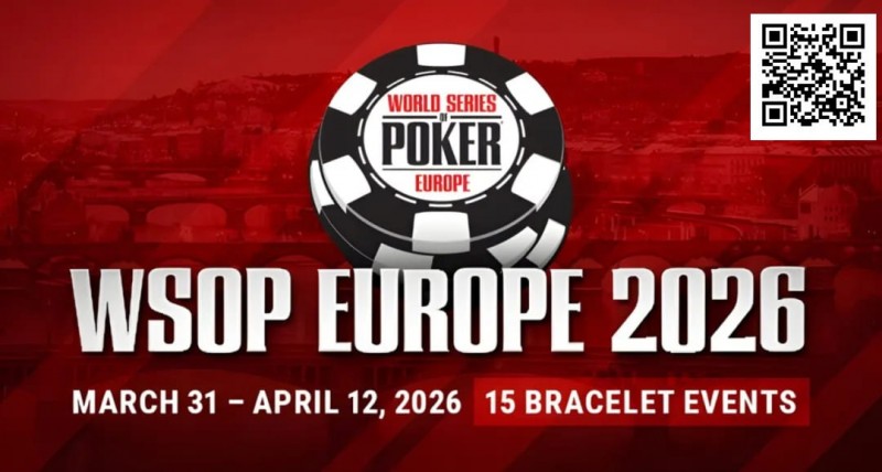【WPT扑克】话题 | WSOP欧洲站2026年落户布拉格，秋季赛程成为历史