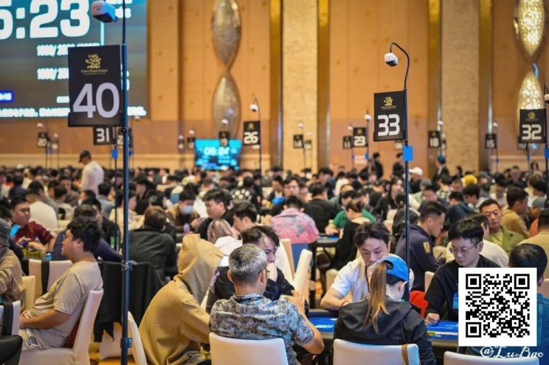【WPT扑克】2025CPG®横琴湾巡游赛 | 泡沫破裂207人奖励圈大门敞开,杨路晖147.9万计分领衔131人晋级第三轮
