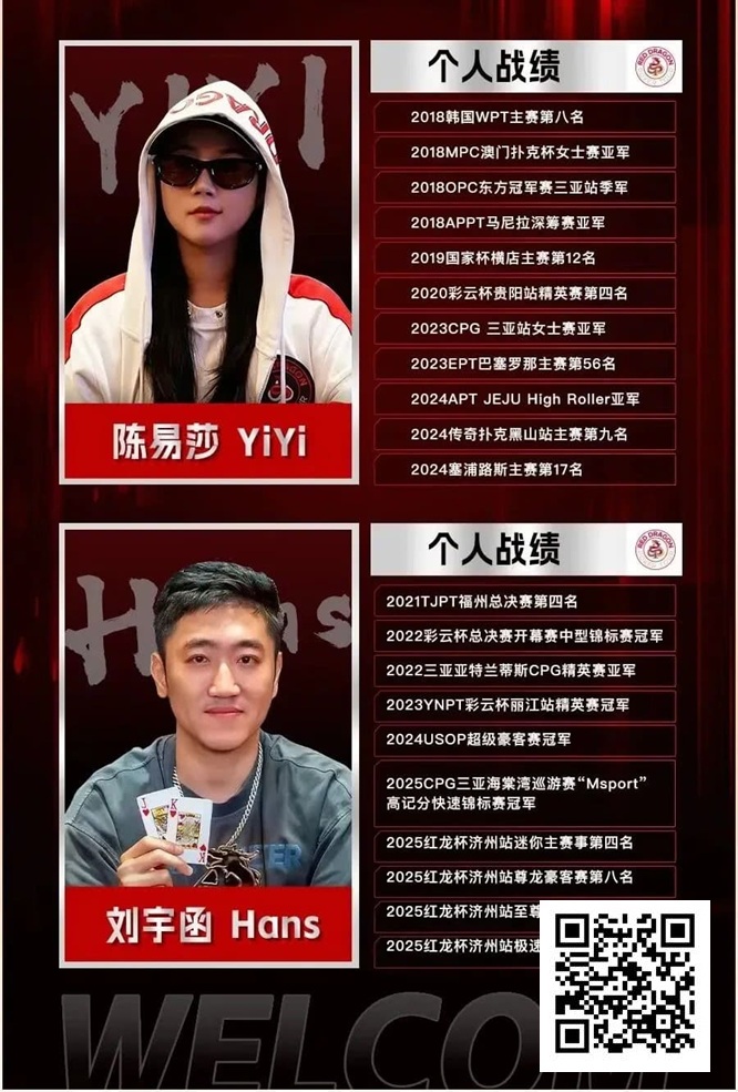 【WPT扑克】全明星挑战赛震撼开启,陈易莎刘宇函领衔星光对决!