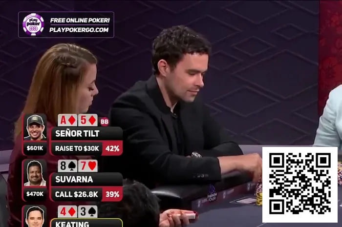 【WPT扑克】高额桌惊现惊天诈唬,Alan Keating一手葬送130万底池