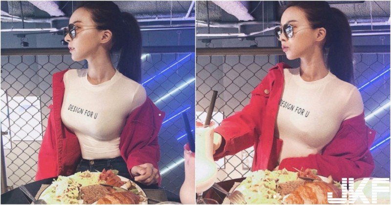 【WPT扑克】吃飯對面坐著「美乳正妹」好難專心！「豐滿雙峰」超搶眼！比桌上美食還撩人！