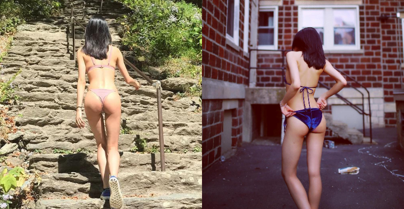 【WPT扑克】登山驚見前方「纖瘦正妹」有逆天長腿還內建絕美翹臀！意圖使人無法跟著走！