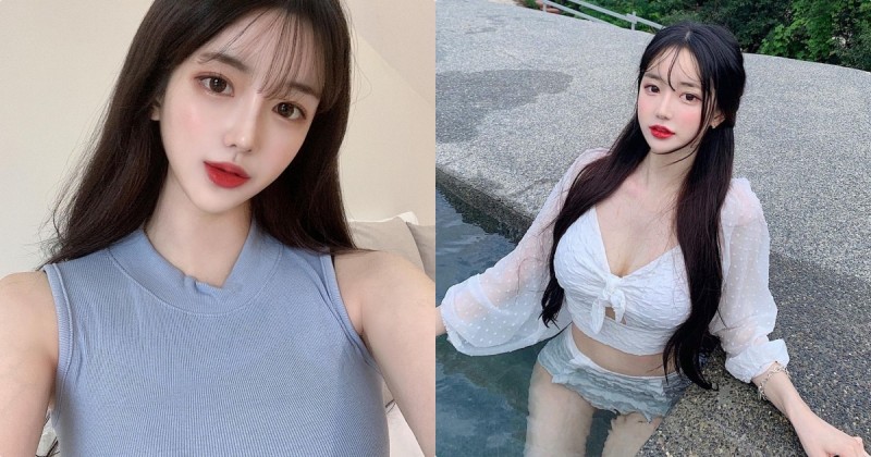 【WPT扑克】氣質正妹下水後「火辣曲線」現形，「白嫩美肌」腰細、胸好大！