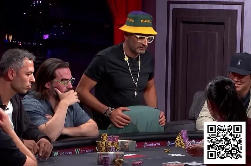 【WPT扑克】史上最惨cooler之一！A葫芦撞四条8，魔术师豪夺82W刀巨池！