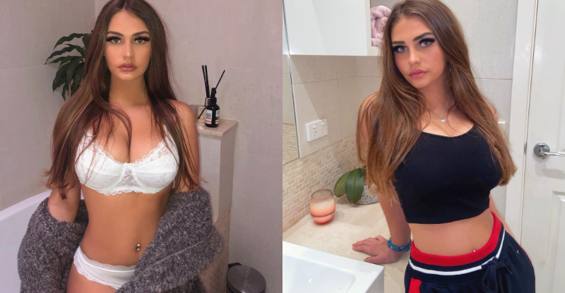 【WPT扑克】澳洲性感辣模「巧克力緊實肌x渾圓雙奶球」太迷人　低胸深V乳香四溢