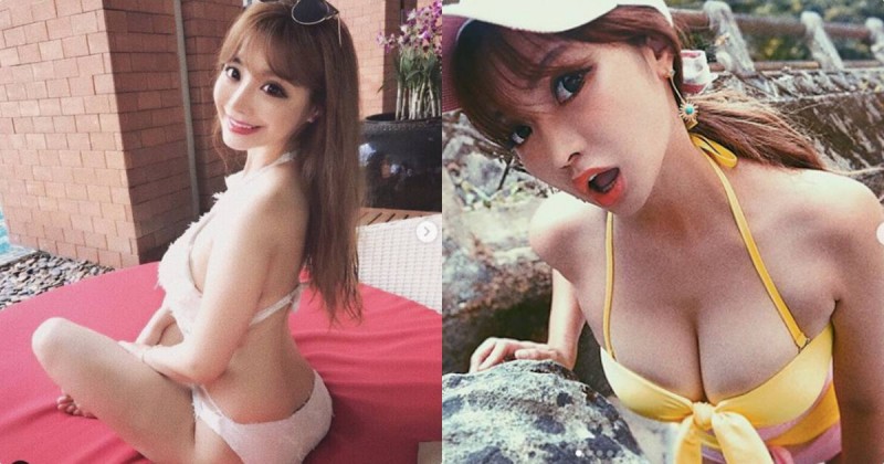 【WPT扑克】美乳辣模海邊露出「超誘人兇器」，狂野風格「奶球快掉出了」！