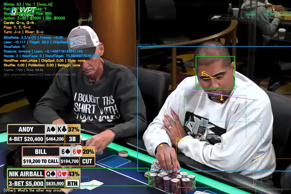 【WPT扑克】AI能看穿你的扑克马脚？Luke Geel正在用Nik Airball测试一个改变游戏规则的项目