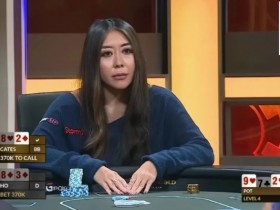 【WPT扑克】牌局分析：Maria Ho在黄金游戏单挑对抗赛中对Jungleman的超级诈唬