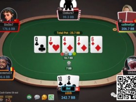 【WPT扑克】牌局分析：cbet重注，转牌check大多是纸老虎
