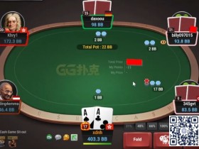 【WPT扑克】牌局分析:当AA遇到超大的3B挤压