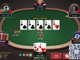 【WPT扑克】牌局分析:河牌葫芦被3bet allin