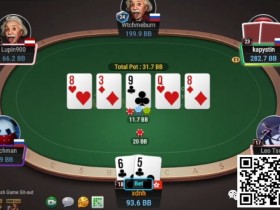 【WPT扑克】牌局分析:cbet重注,转牌check也不全是纸老虎