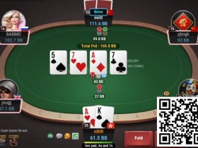 【WPT扑克】牌局分析:3bet底池,TPTK转牌被推allin
