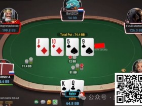 【WPT扑克】牌局分析:双听花面的焦虑