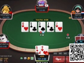 【WPT扑克】牌局分析:3Bet底池,中对要不要cbet?