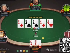 【WPT扑克】牌局分析:该推就推,被抓也不后悔