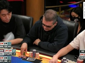 【WPT扑克】四条不敌同花顺!Hustler Casino Live诞生19万巨额彩池,Chris Chen这手牌太惨了!