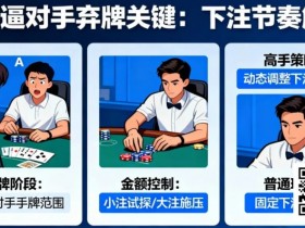 【WPT扑克】为什么高手总能逼对手弃牌?关键在下注节奏