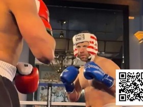 【WPT扑克】”Jungleman”拳击赛第二回合遭偷袭,面部流血,比赛被叫停