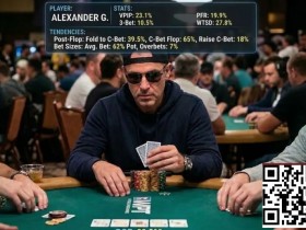 【WPT扑克】牌桌上遇到个“赌神”,直到我看见他眼镜腿上的蓝光….